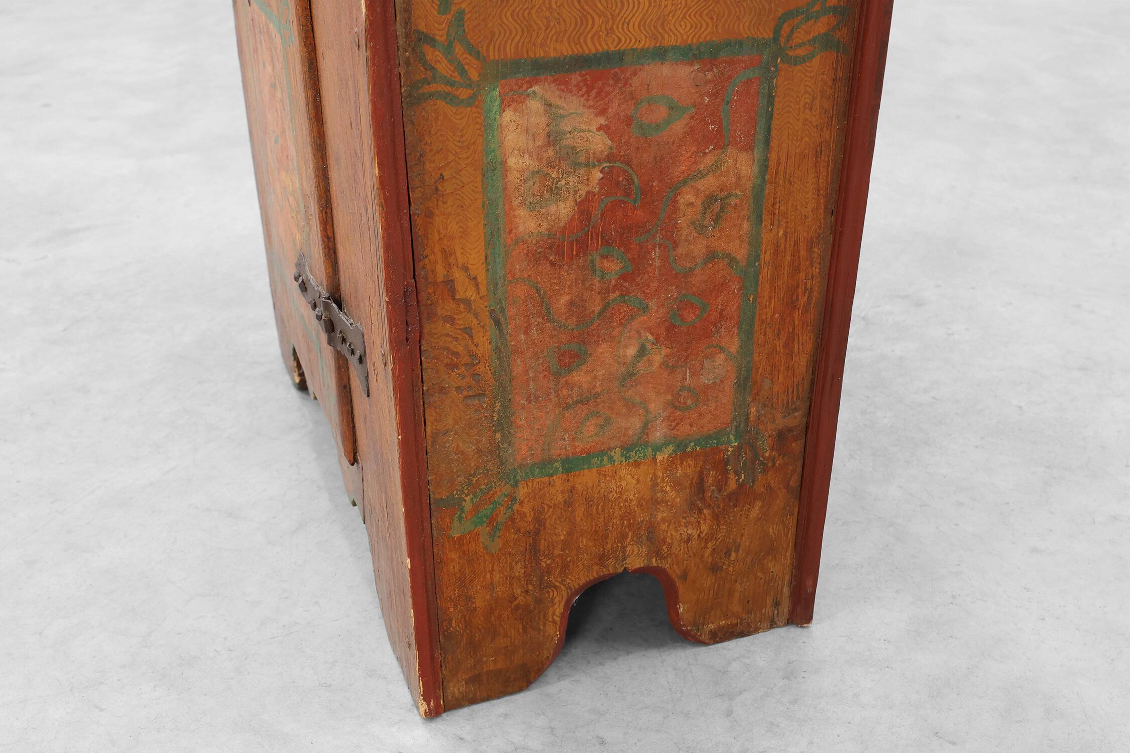 Small Antique Oak Cabinet, France, 18th Century