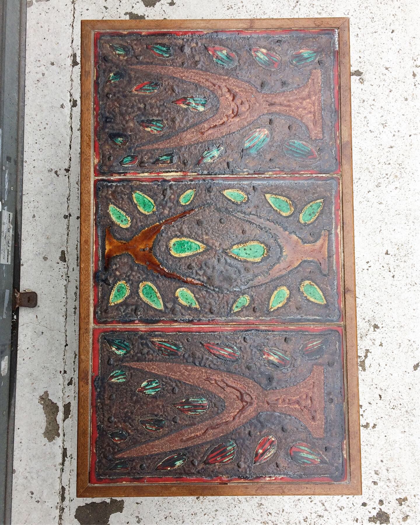 Ceramic coffee table 1970