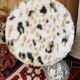 Vintage pile storage pouf 70s