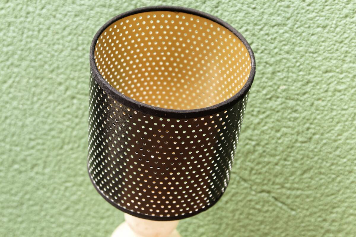 Lampe de chevet en albâtre sculpté