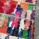 Tapis boucherouite 275 x 120 cm