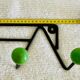 apple green coat rack. E