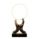Louis Carvin otter lamp