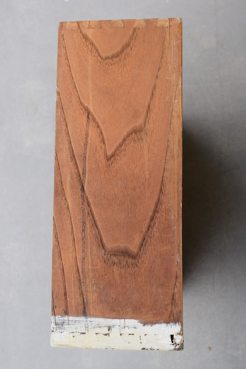 Skated wooden chiffonnier