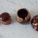 Ceramic salt/pepper trio in the 70s