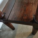 Draper table, oak wood console