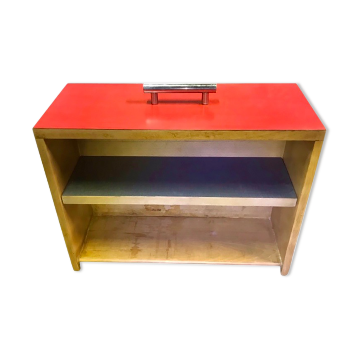 Bedside table Vintage library