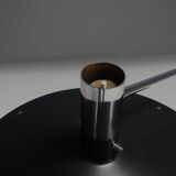 Metal, chrome and marble table lamp by Georges Frydman for EFA, France 1960s