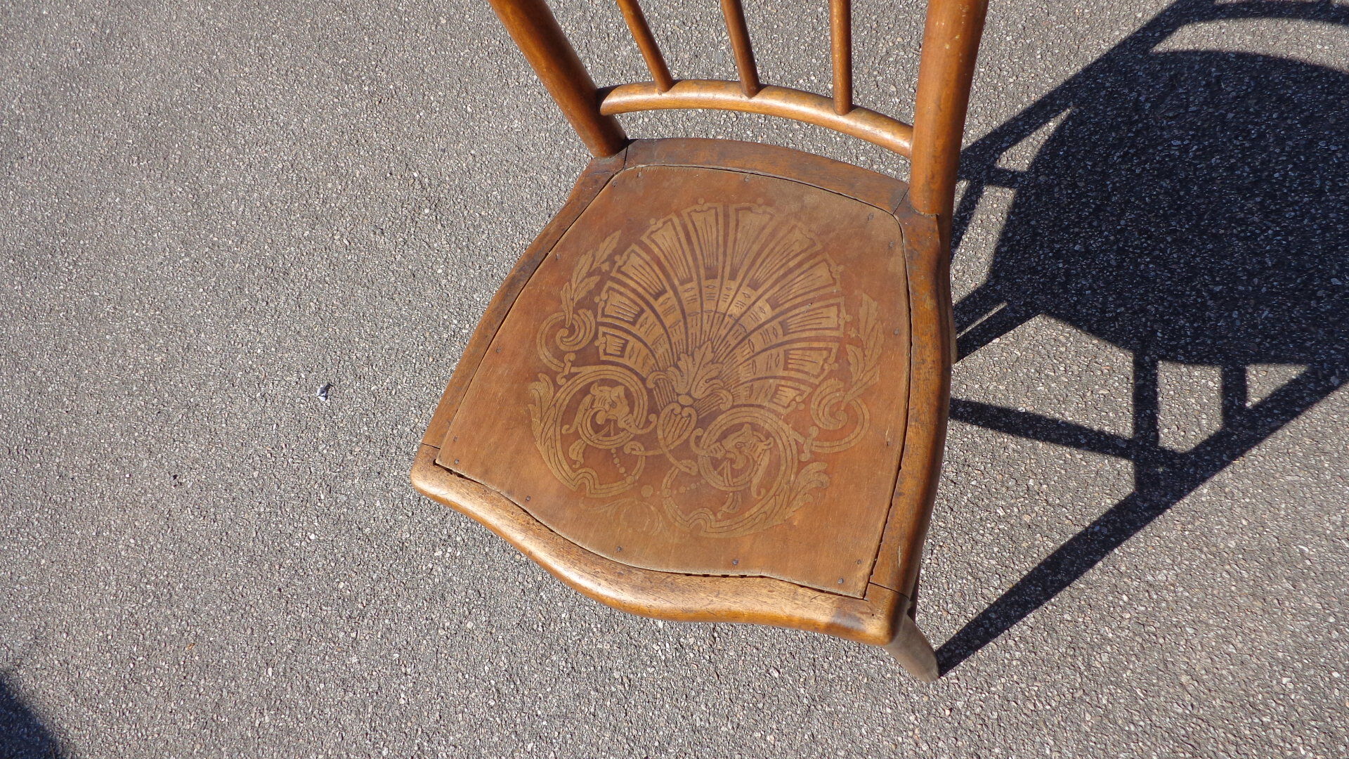 Bistro chair at the turn of the century
