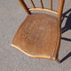 Bistro chair at the turn of the century