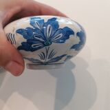 Pot chinois fleurs bleues
