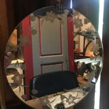 Round mirror art deco style Ø 36
