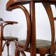 Pair of "Palmette" armchairs in bentwood - Hilma/Belgium