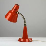 Gemi Model 600/5 Table or Desk Lamp – Swedish Modernism in Burnt Orange