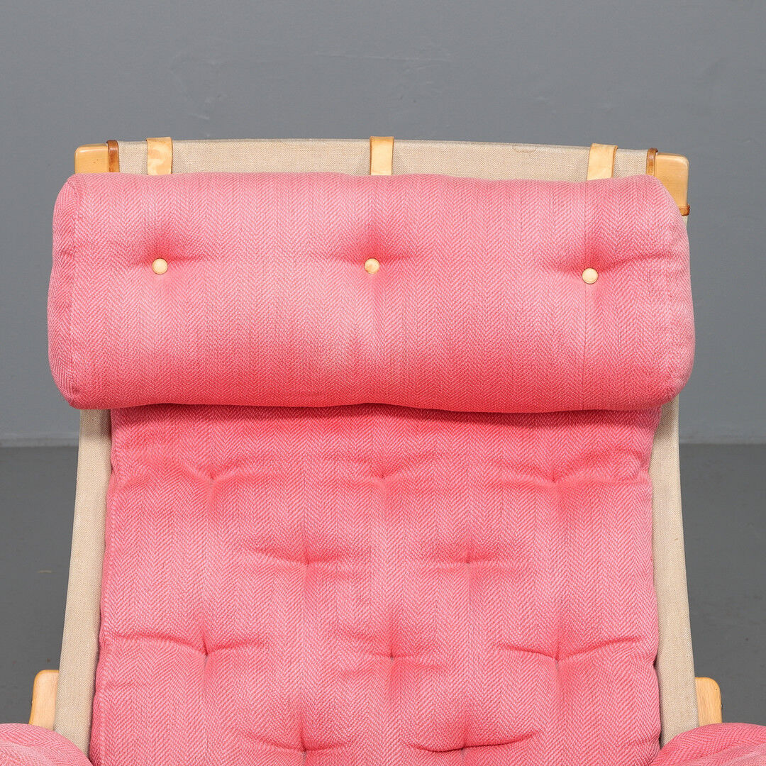 Pernilla armchair by Bruno Mathsson by DUX.  1970s-80s