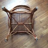 Child wicker armchair