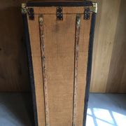 Trunk cabin in wood and fabrics around 1940
