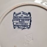 Assiettes plates anglaise BWM&CO