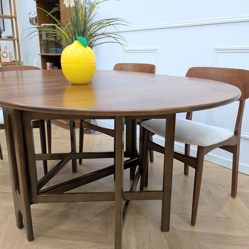 Modular Scandinavian table by Bendt Winge