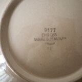Pair of round dishes Digoin Sarreguemines 9177