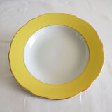 6 hollow plates Lunéville model Daffodil