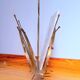 Brass magazine rack 60s