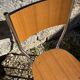 Lot de 4 chaises Formica pieds compas