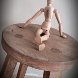 Round workshop stool