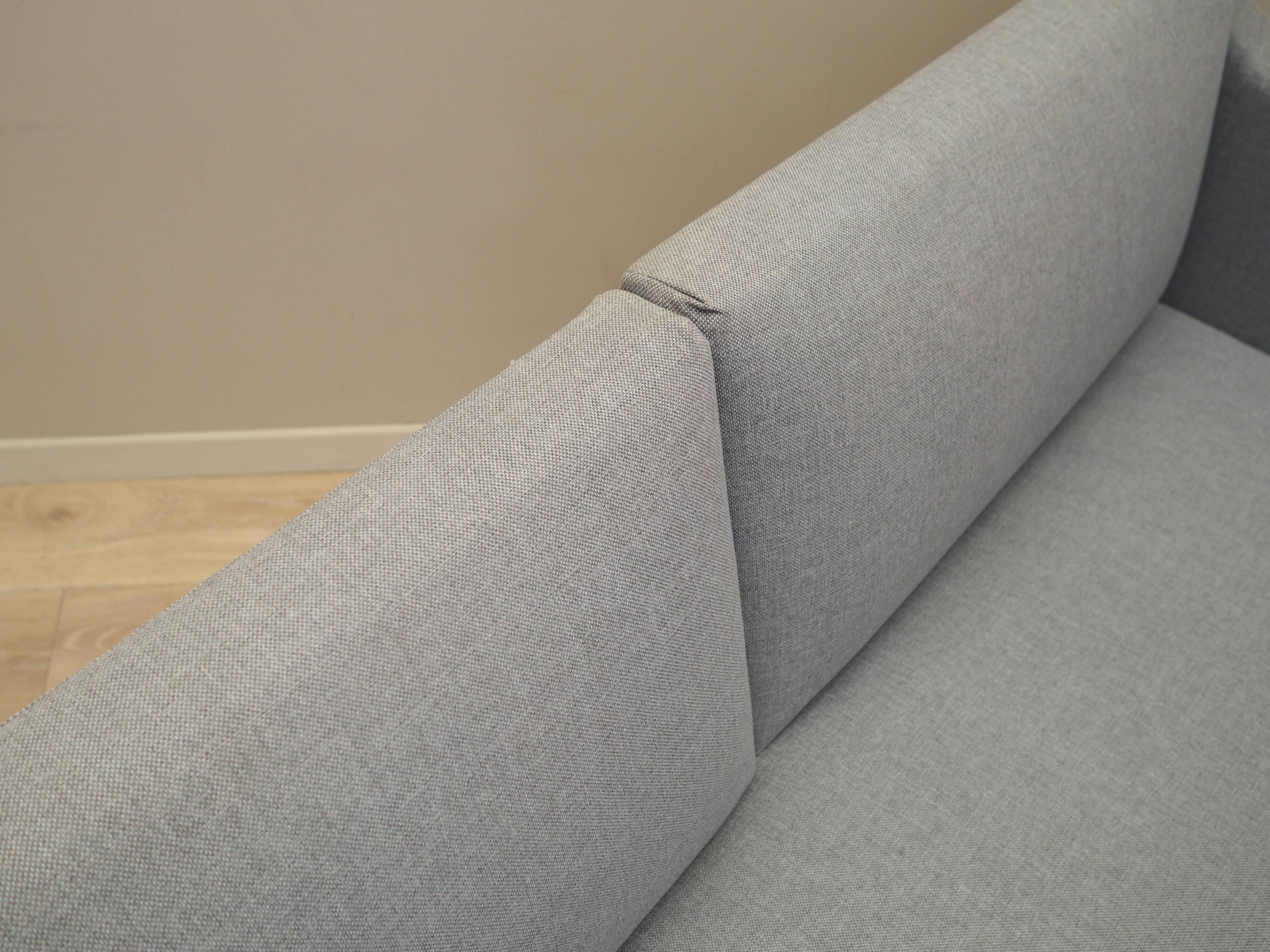 Grey sofa, Danish design, 1960s, produced in Denmark