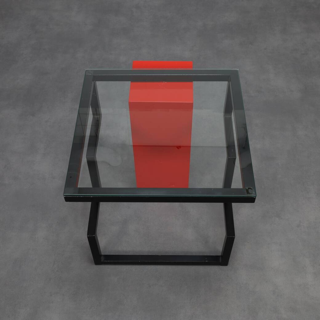 Postmodern Side Table in Memphis style, 1980s