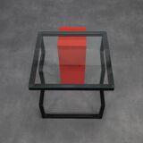 Postmodern Side Table in Memphis style, 1980s