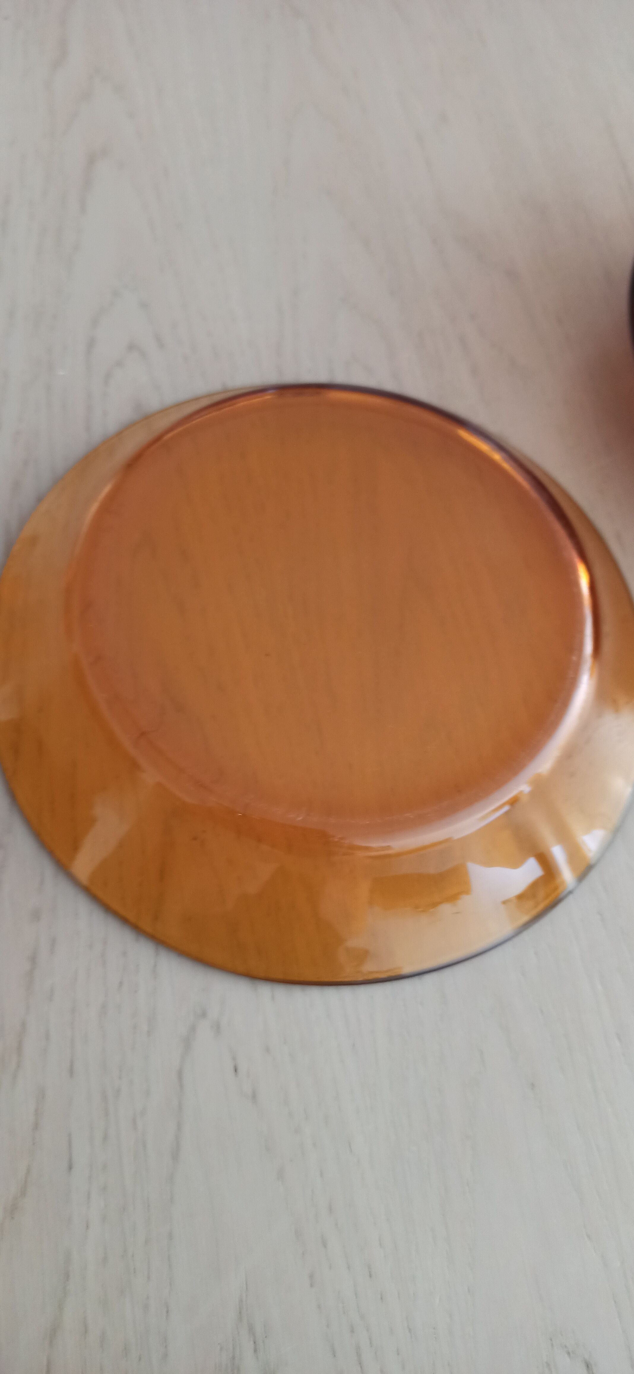 New vintage Duralex hollow plates