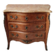 Commode style Louis XV en bois de rose