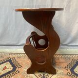 Wooden magazine rack