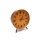 Rare original 60s mid century teak desk table clock by kienzle danish modern