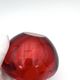 Sommerso Flavio Poli Ashtray Bowl 1.2kg Murano 1960