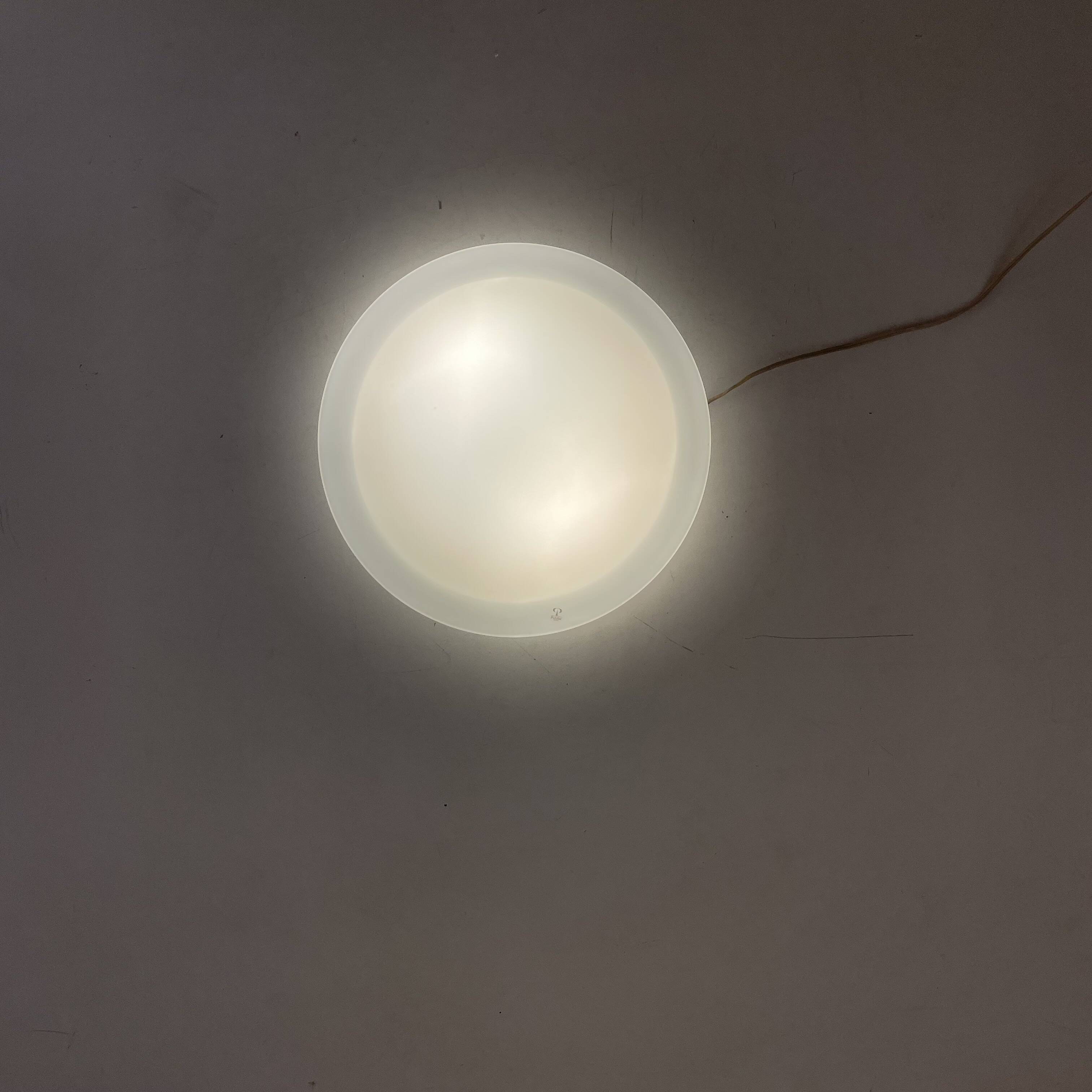 Opaline Ceiling Lamp by Peill+Putzler, Germany, 1980s