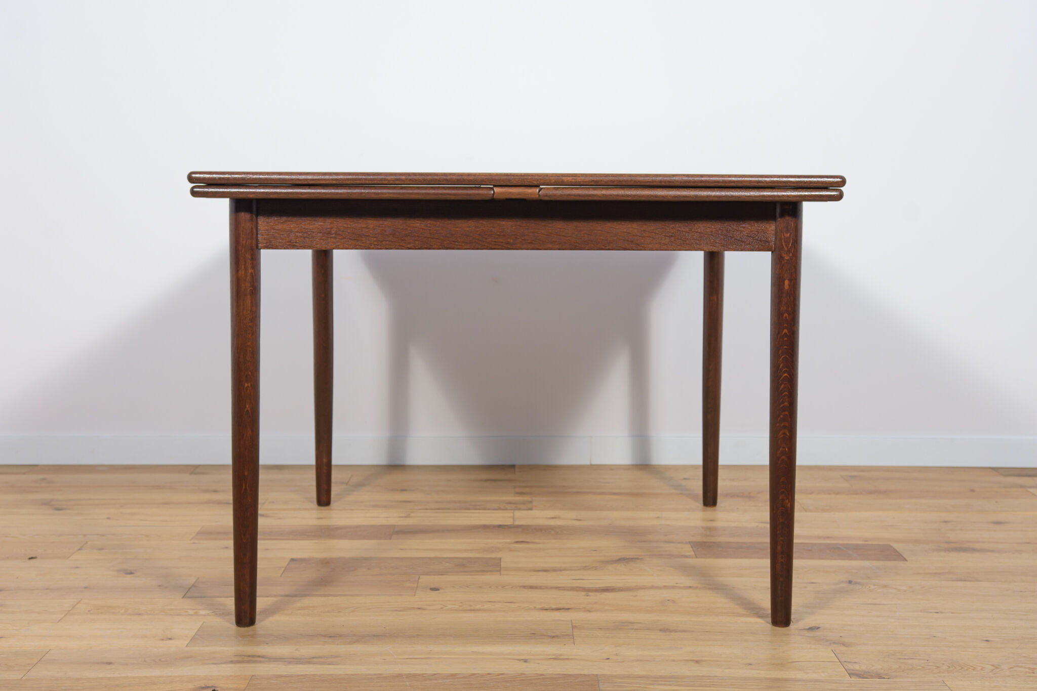 Danish Oak Extendable Dining Table, 1960s
