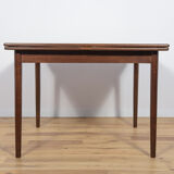 Table à manger extensible en chêne danois, années 1960