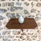 Antique wooden shelves