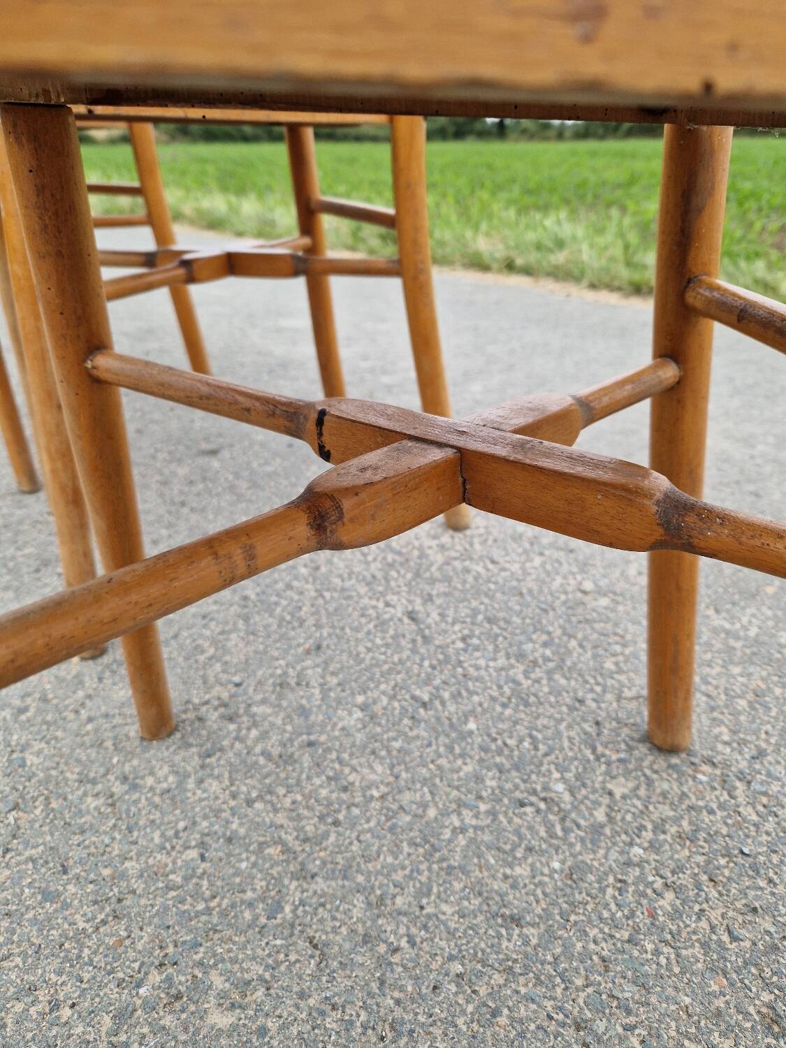 Set of 3 bistro chairs