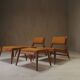 Set of hunting chairs designed by Heinz Heger for PGH 1960.