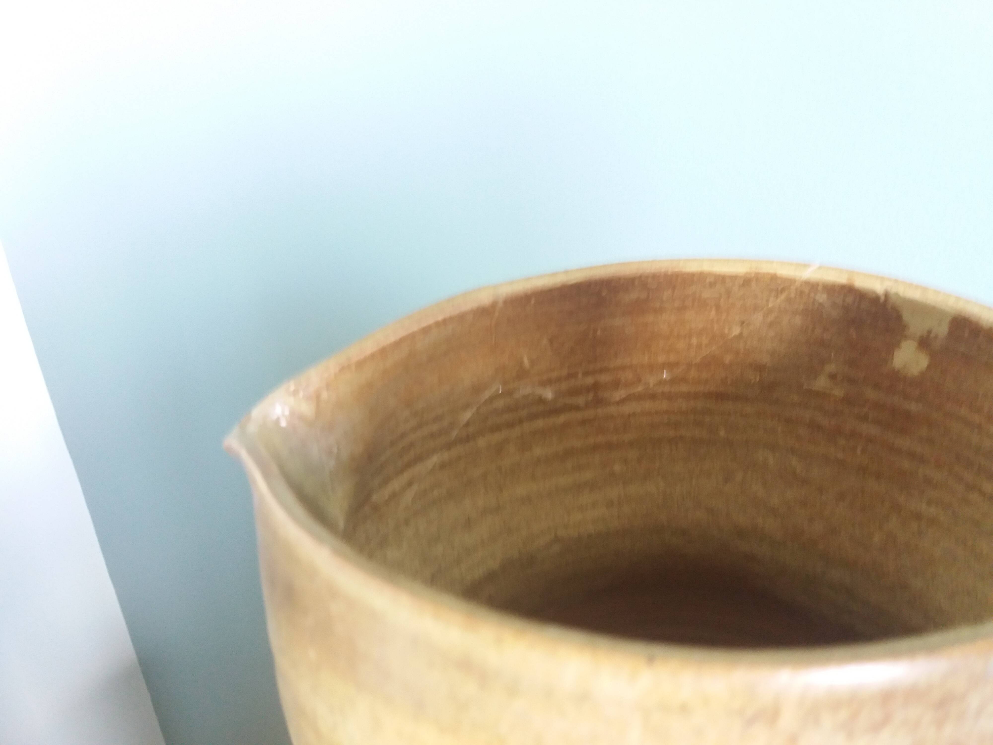 30 cm pitcher vase signed Jean-Claude Courjault Keraluc