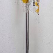 Mazzega floor lamp by Toni Zuccheri in Murano glass 1970s