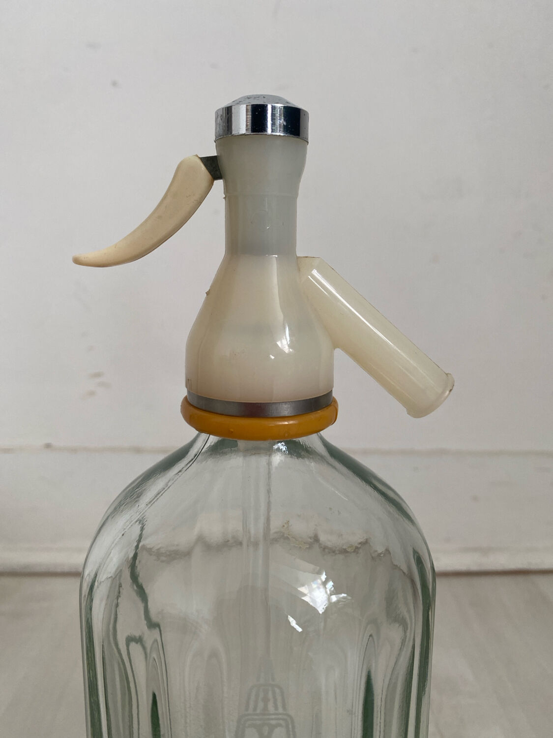 Old Schweppes advertising siphon