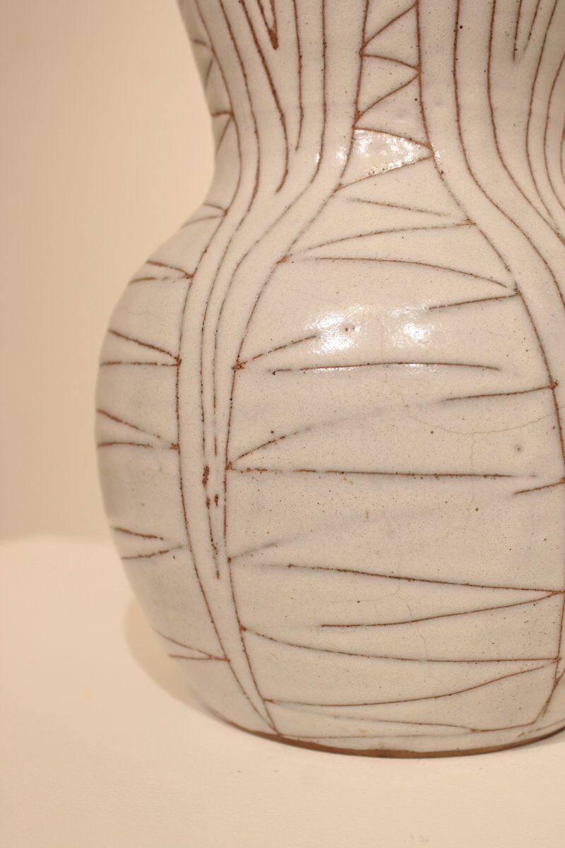 Important vase by Robert Picault - Vallauris, France