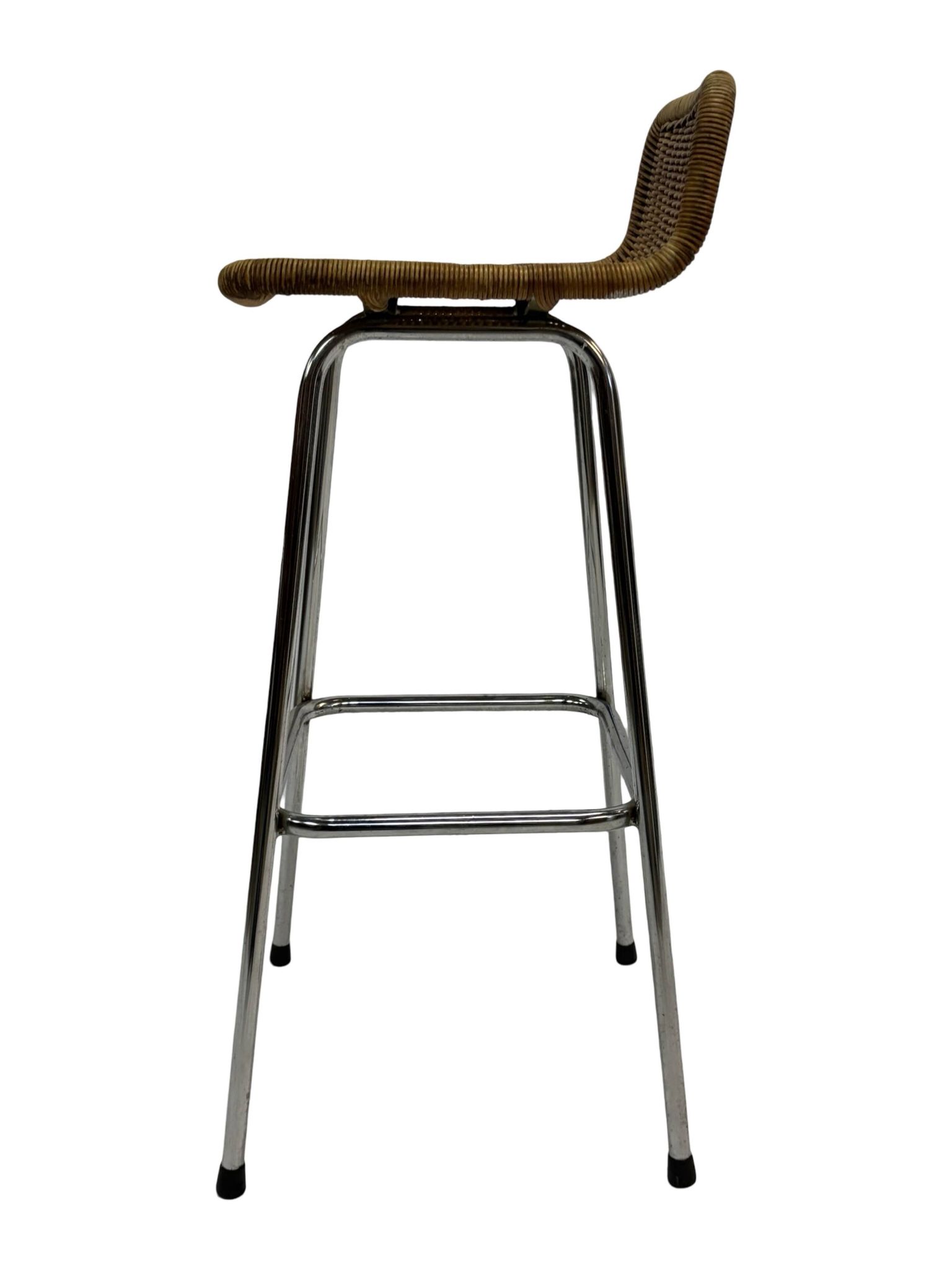 Vintage stool barstool Dirk van Sliedregt Rohe Noordwolde 1960 Netherlands