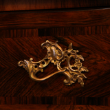 Convenient in-between rosewood marble and golden bronze period Regency