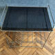Vinyl door table