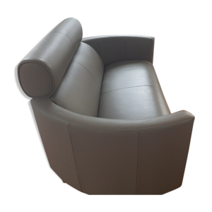 Canapé et fauteuil cuir